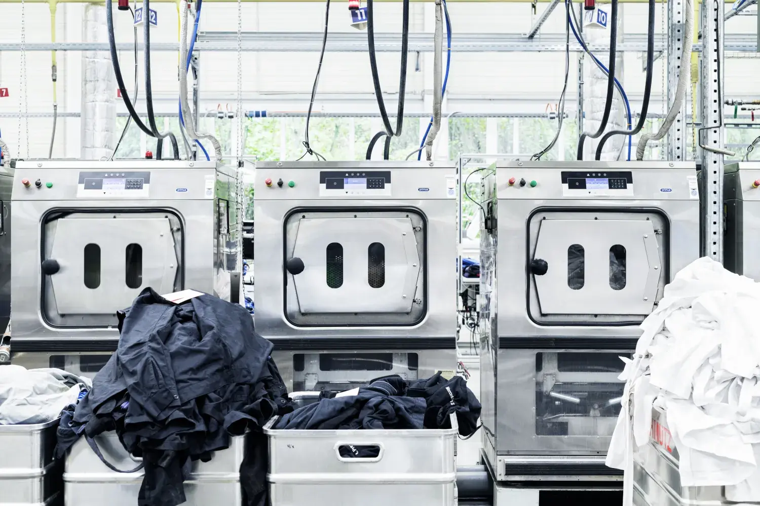 CWS Workwear laundry facility - Professional washing and care