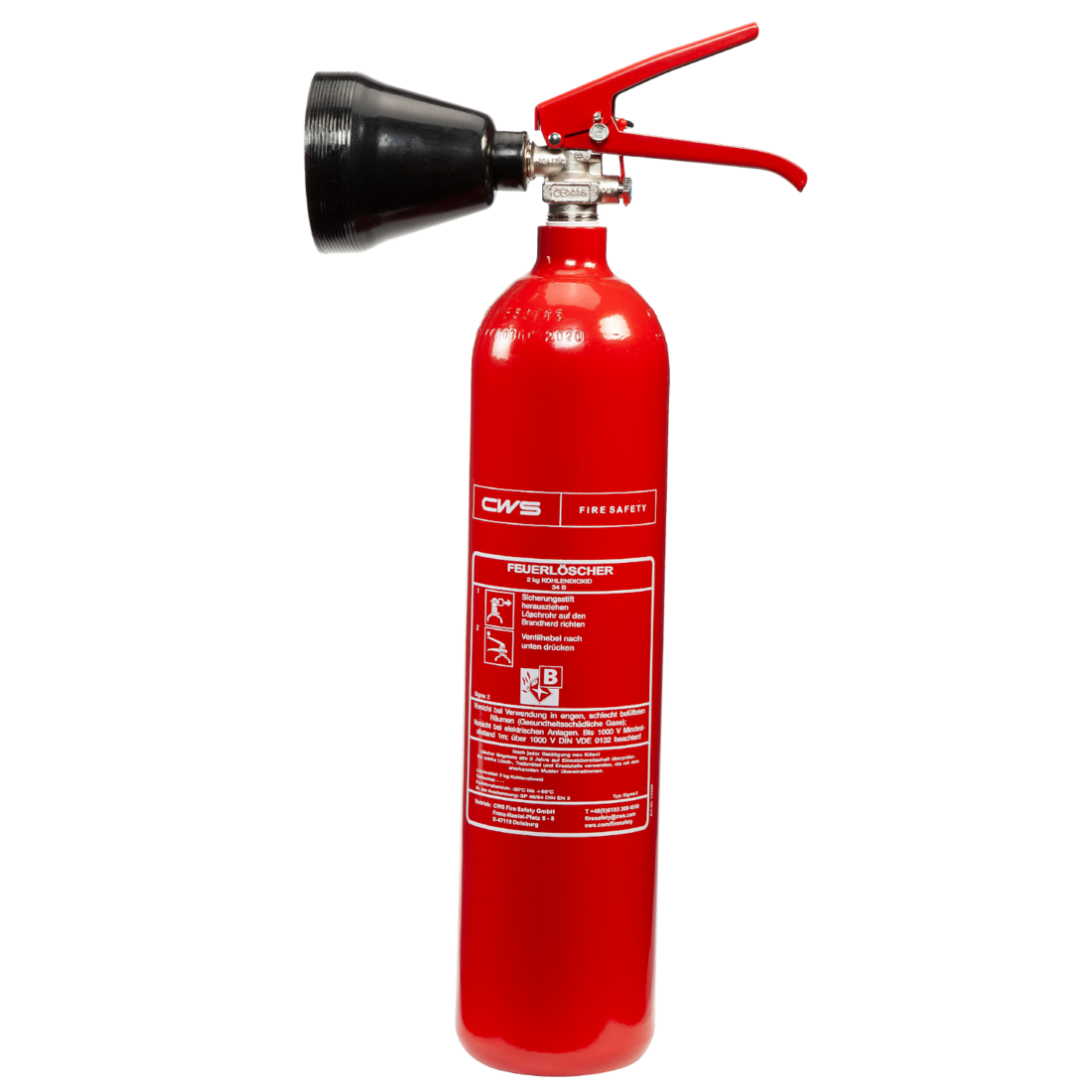 CO2 fire extinguishers