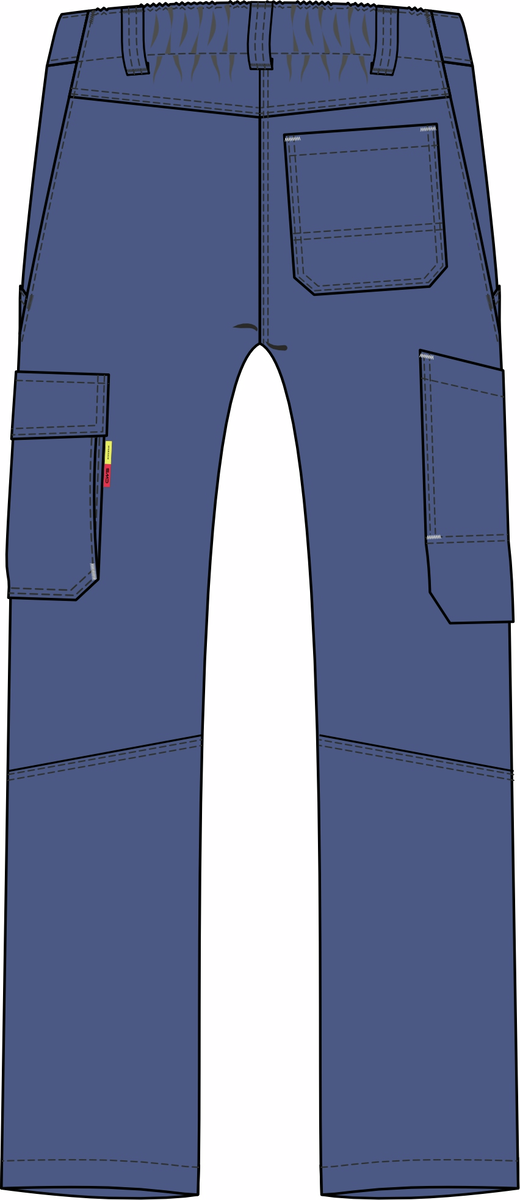 CWS Industry Comfort: Trousers Blue view 2