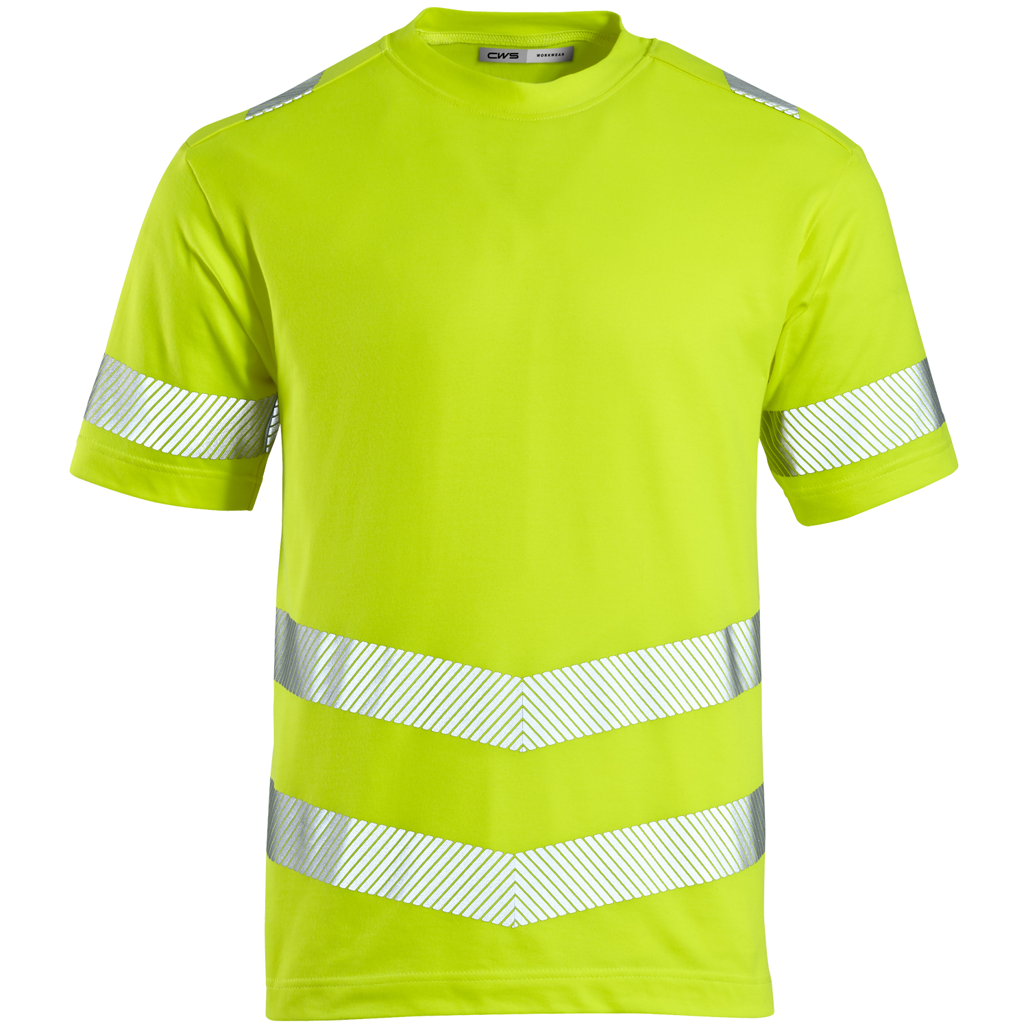 CWS Core HighVis: T-Shirt High Vis Yellow Short Sleeves w