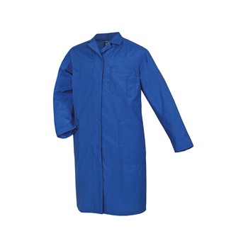 CWS ESD Safe Line Woman Work Coat Blue long sleeves