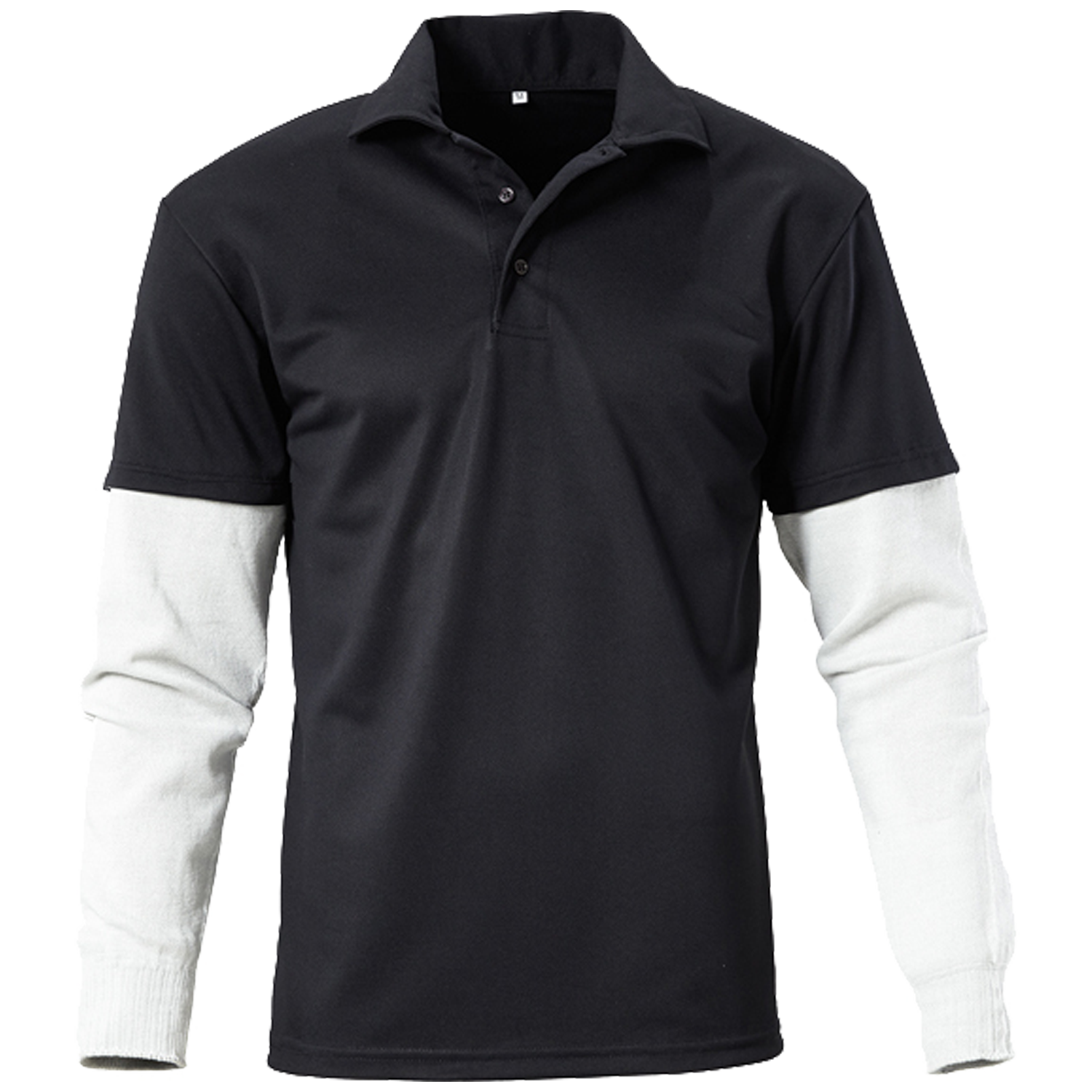 CWS Cut Protection Poloshirt Black Long Sleeves