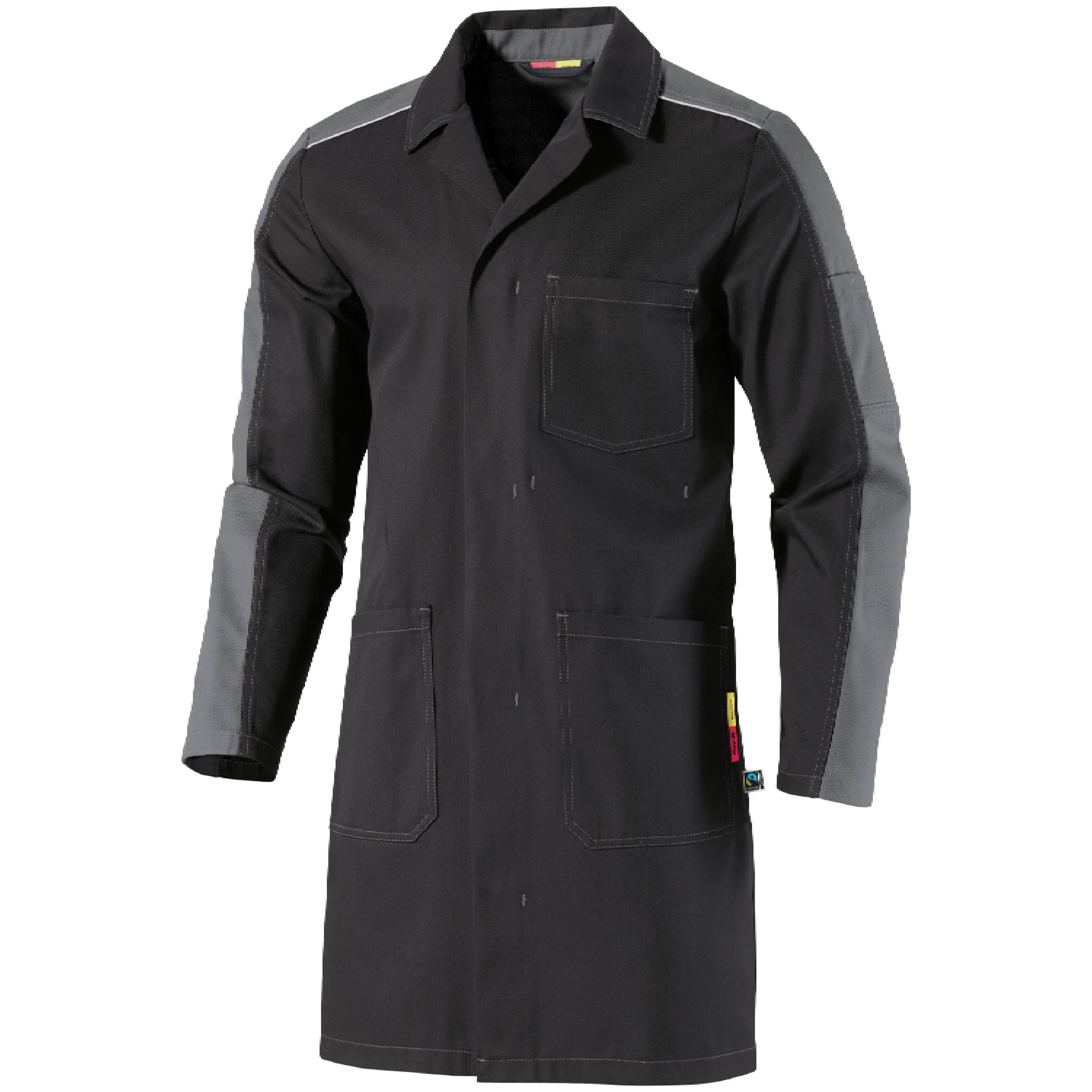 CWS Bavlnený kabát s líniou Pánsky DarkGrey/Grey