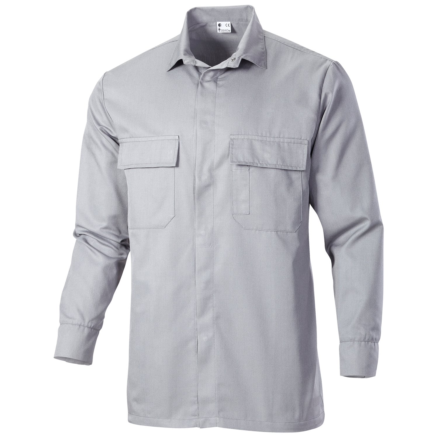 CWS Nomex Comfort Work Shirt Grey Long Sleeves