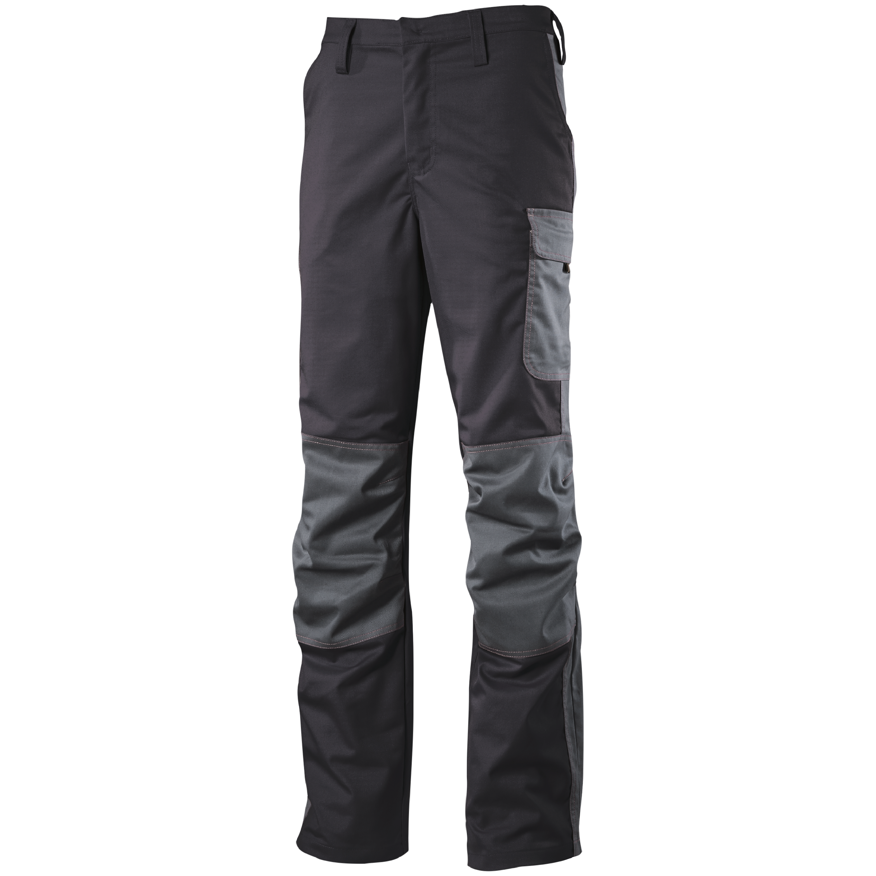CWS Compact Line Trousers DarkGrey/Grey w/ Knee Reinforcements