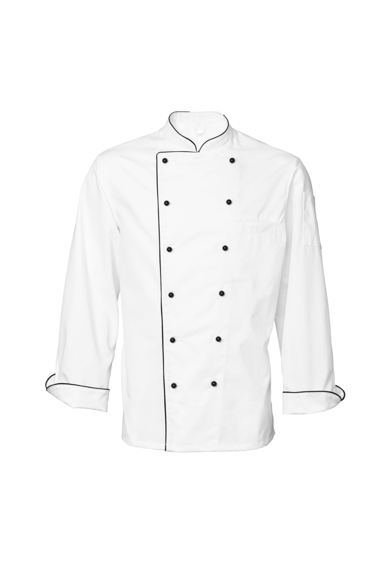 pantalon de cuisine Paris Line noir/blanc