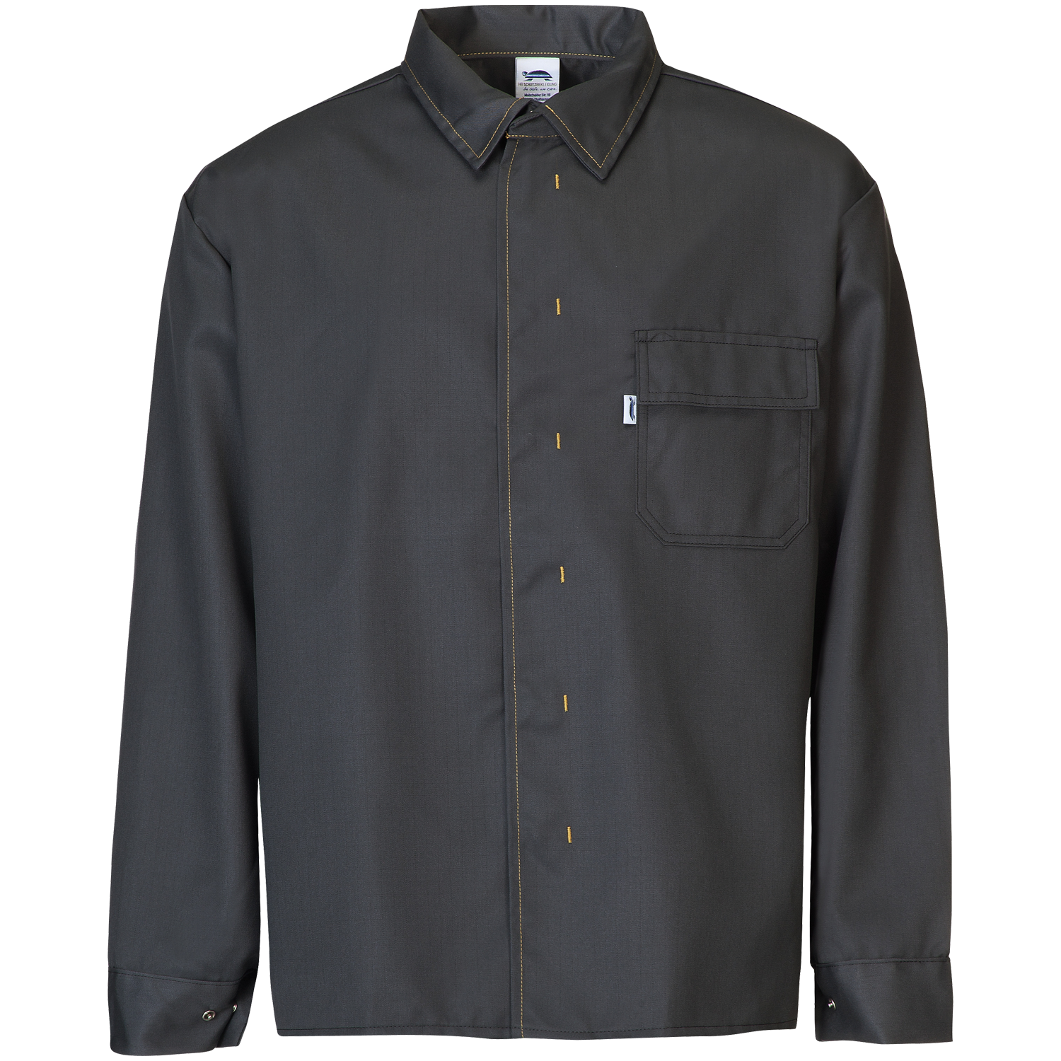 CWS Chemical Protection Work Shirt Grey Long Sleeves
