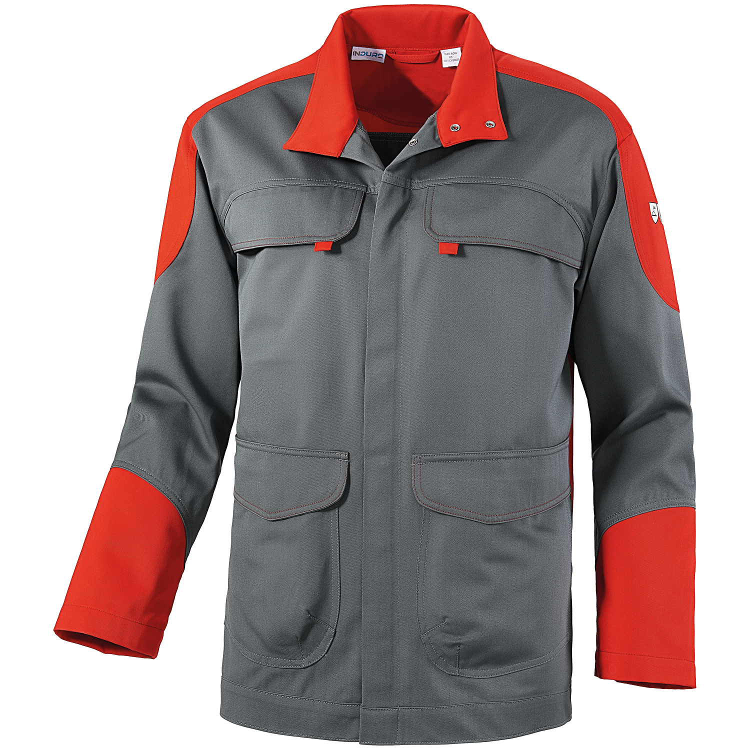 CWS Delta Multiprotect Jacket Grey Red CWS