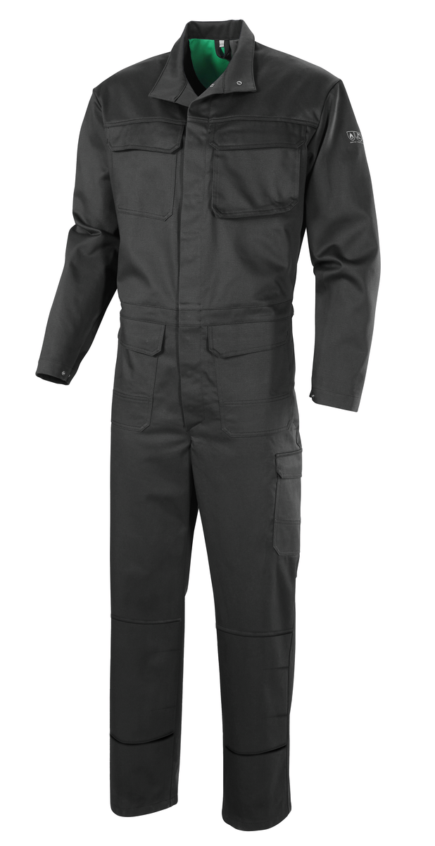 CWS Alpha Welding 1: Overall Darkgrey w. Kneepad Pockets view 4