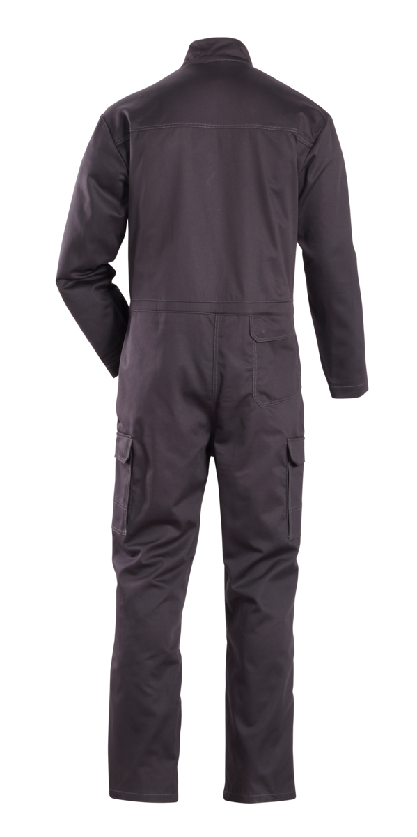 CWS Alpha Welding 1: Overall Darkgrey w. Kneepad Pockets view 2