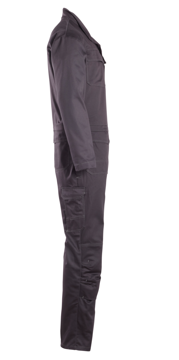 CWS Alpha Welding 1: Overall Darkgrey w. Kneepad Pockets view 3