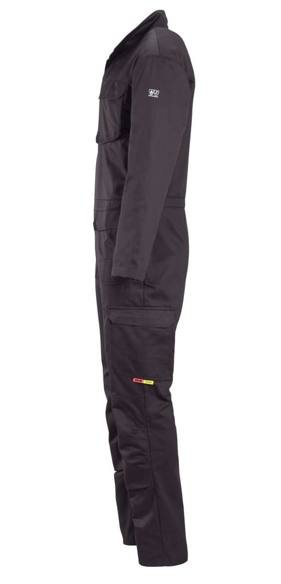 CWS Alpha Welding 1: Overall Darkgrey w. Kneepad Pockets view 5