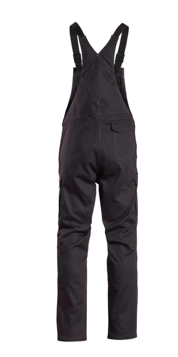 CWS Alpha Welding 1: Dungarees Darkgrey w. Kneepad Pockets view 2