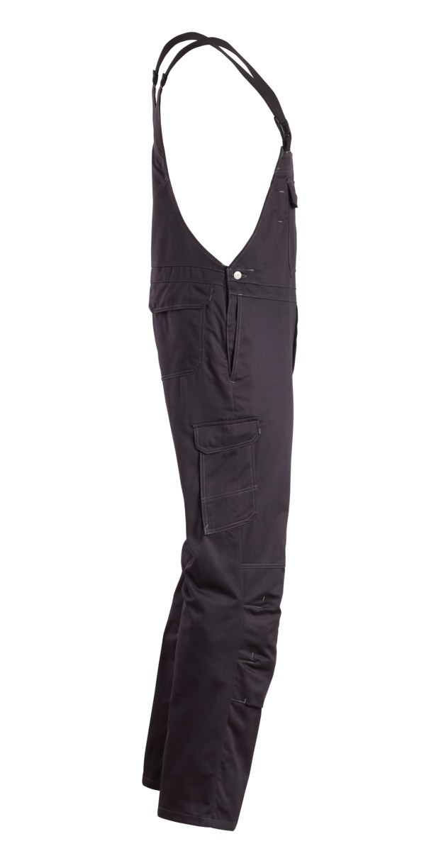 CWS Alpha Welding 1: Dungarees Darkgrey w. Kneepad Pockets view 3