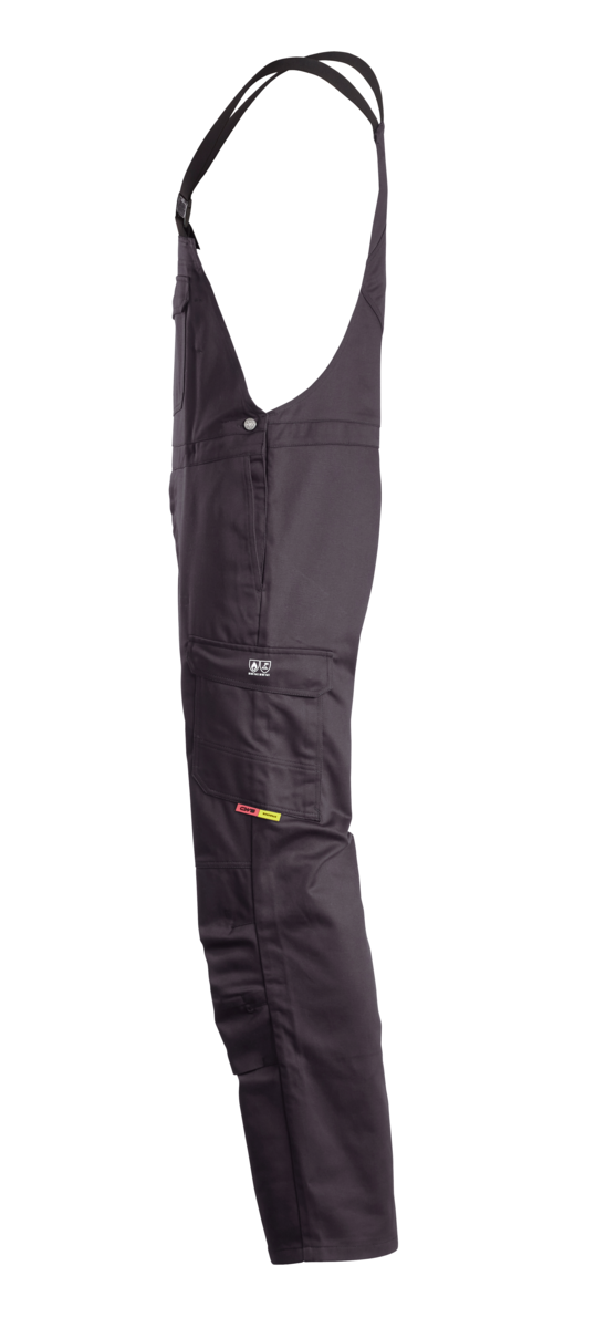 CWS Alpha Welding 1: Dungarees Darkgrey w. Kneepad Pockets view 4