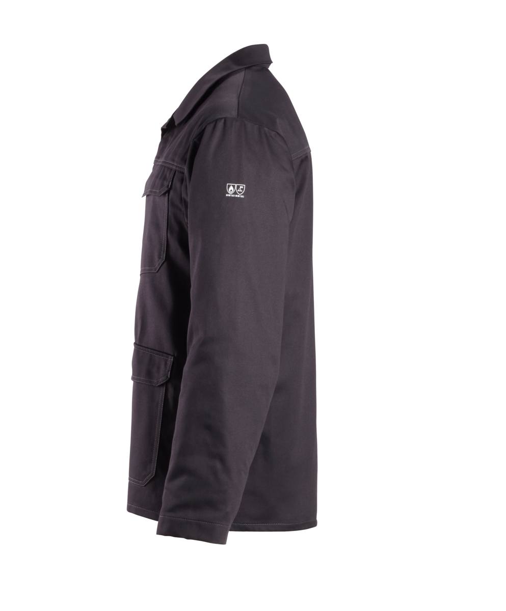 CWS Alpha Welding 1: Work Jacket Darkgrey view 4