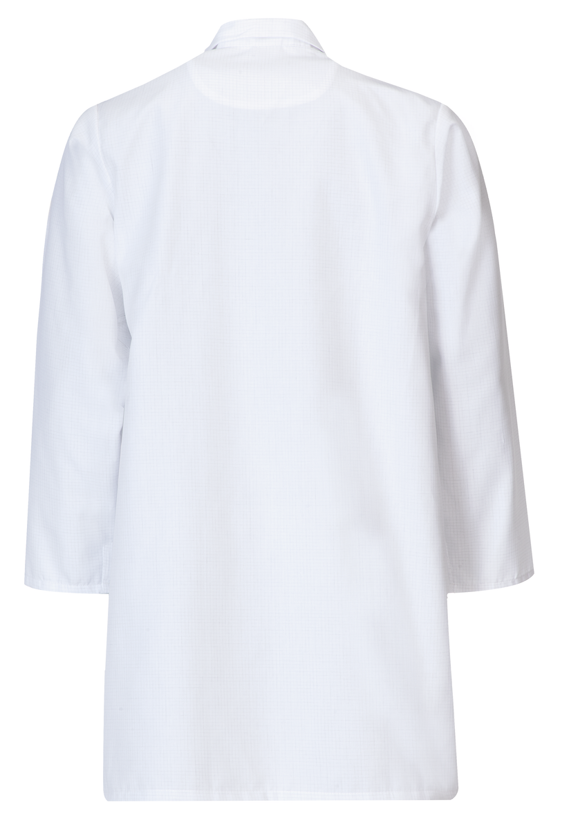 CWS ESD Safe Line: Coat Men White Long Sleeves view 2