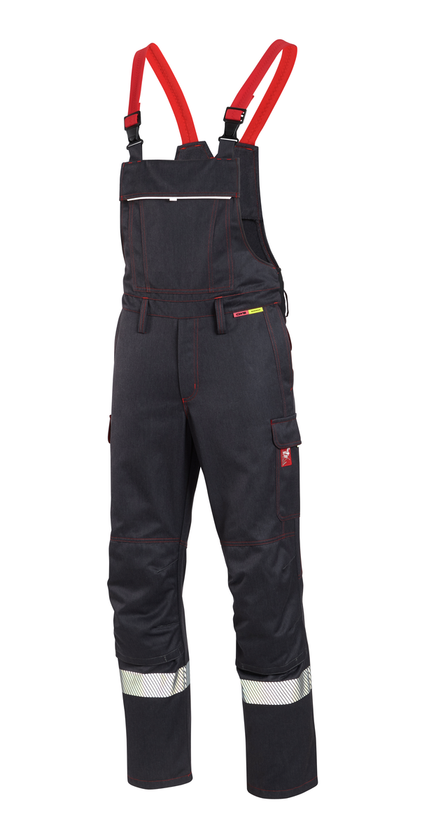 CWS proFlex4 Advanced: Dungarees Darkgrey view 4