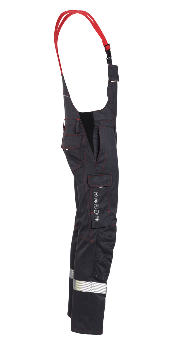 CWS proFlex4 Advanced: Dungarees Darkgrey view 2