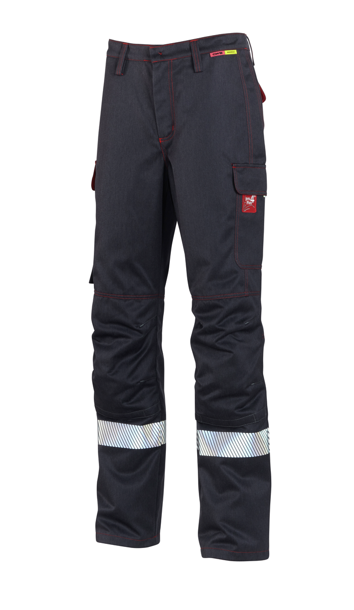 CWS proFlex4 Advanced: Trousers Darkgrey view 2