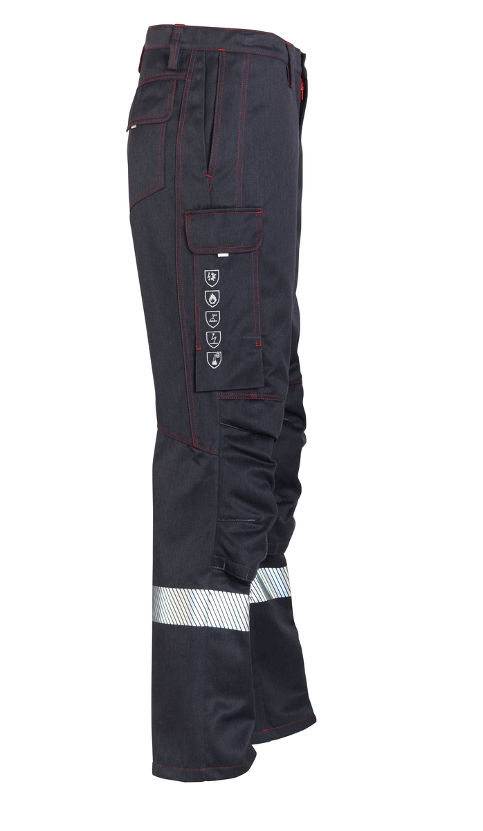 CWS proFlex4 Advanced: Trousers Darkgrey view 3