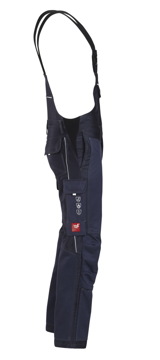 CWS Pure Welding 2: Dungarees Darkblue/Darkblue view 3