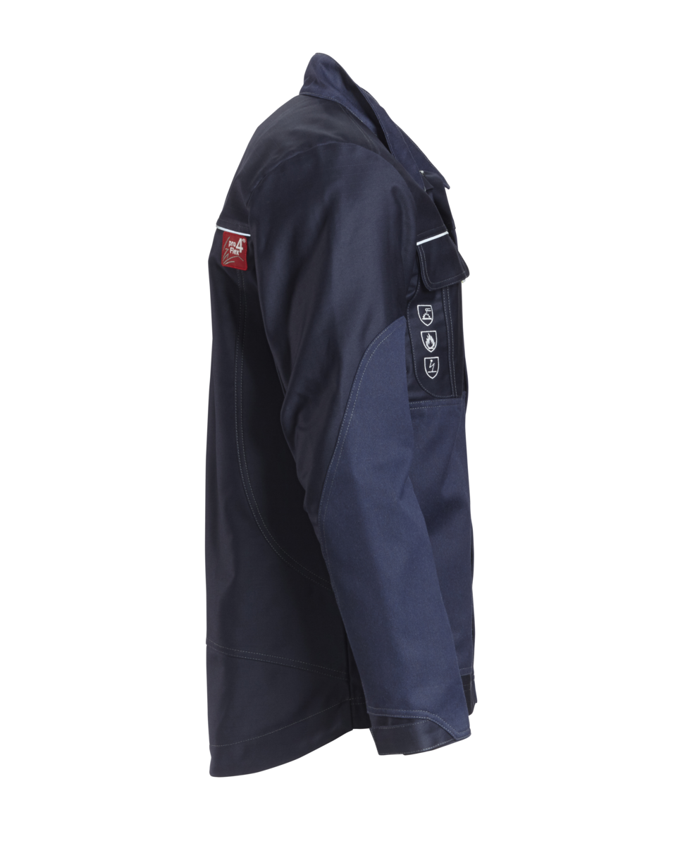 CWS Pure Welding 2: Work Jacket Darkblue/Darkblue view 3