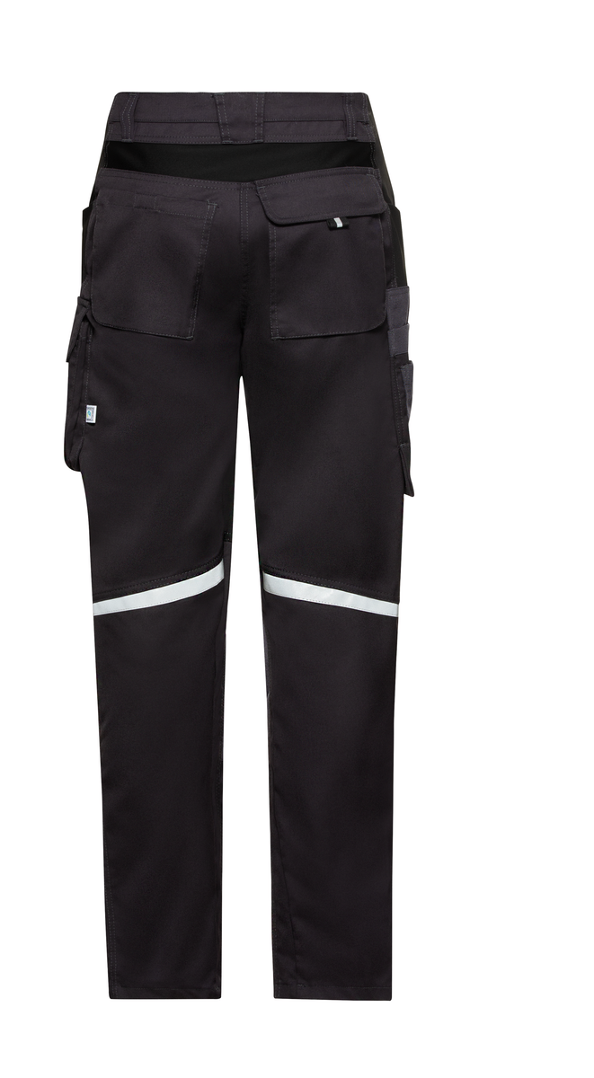 CWS 220 Days: Trousers Darkgrey/Black w. Kneepad Pockets view 6