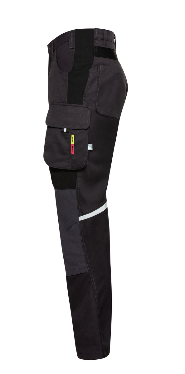 CWS 220 Days: Trousers Darkgrey/Black w. Kneepad Pockets view 7