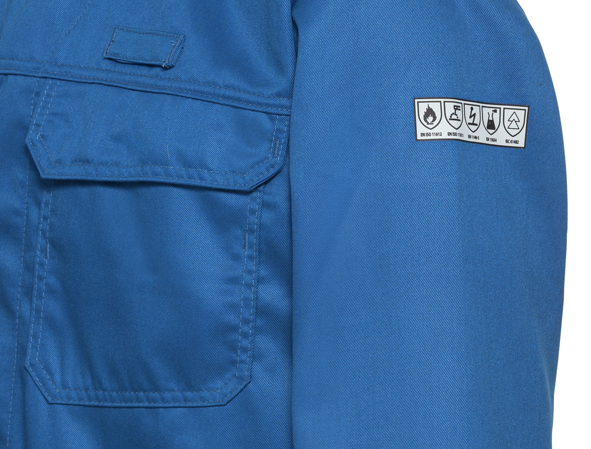 CWS Alpha Nomex: Work Jacket Blue view 6
