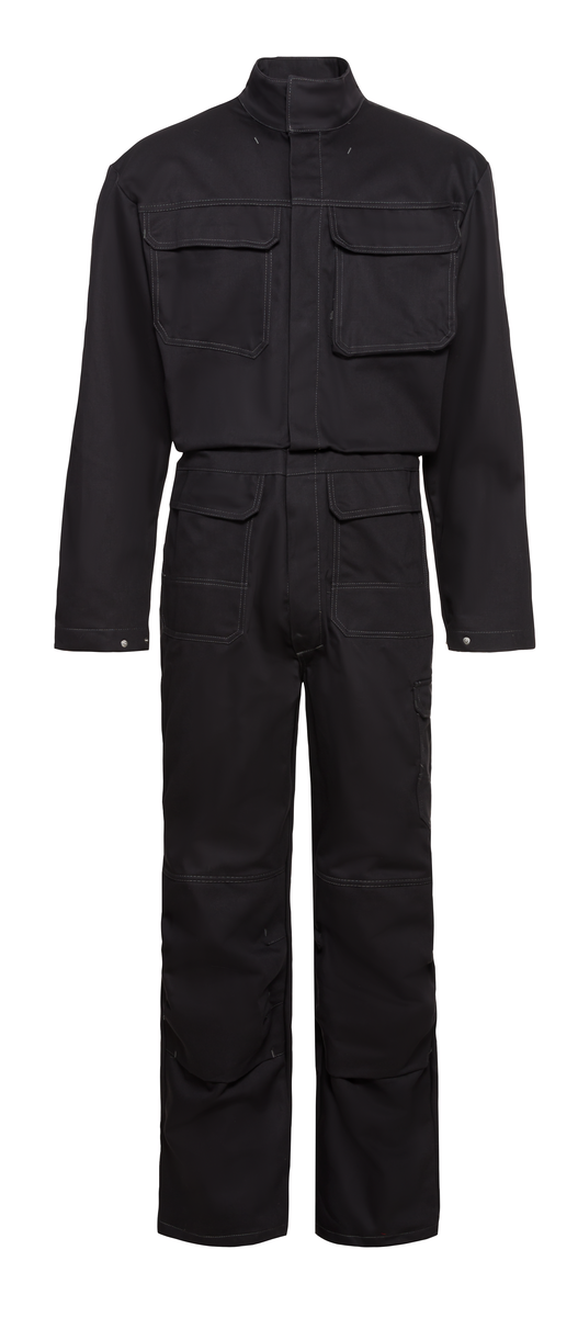CWS Alpha Welding 1: Overall Darkgrey w. Kneepad Pockets view 6