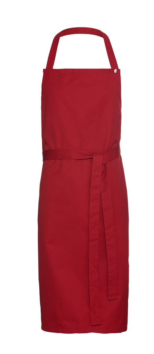 CWS Amalfi Line: Bib Apron Darkred view 3