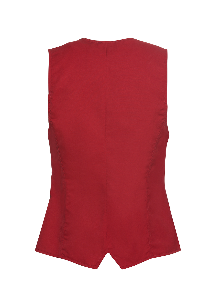 CWS Amalfi Line: Business Vest Ladies Darkred view 4