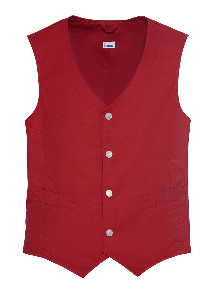 CWS Amalfi Line: Business Vest Darkred view 3