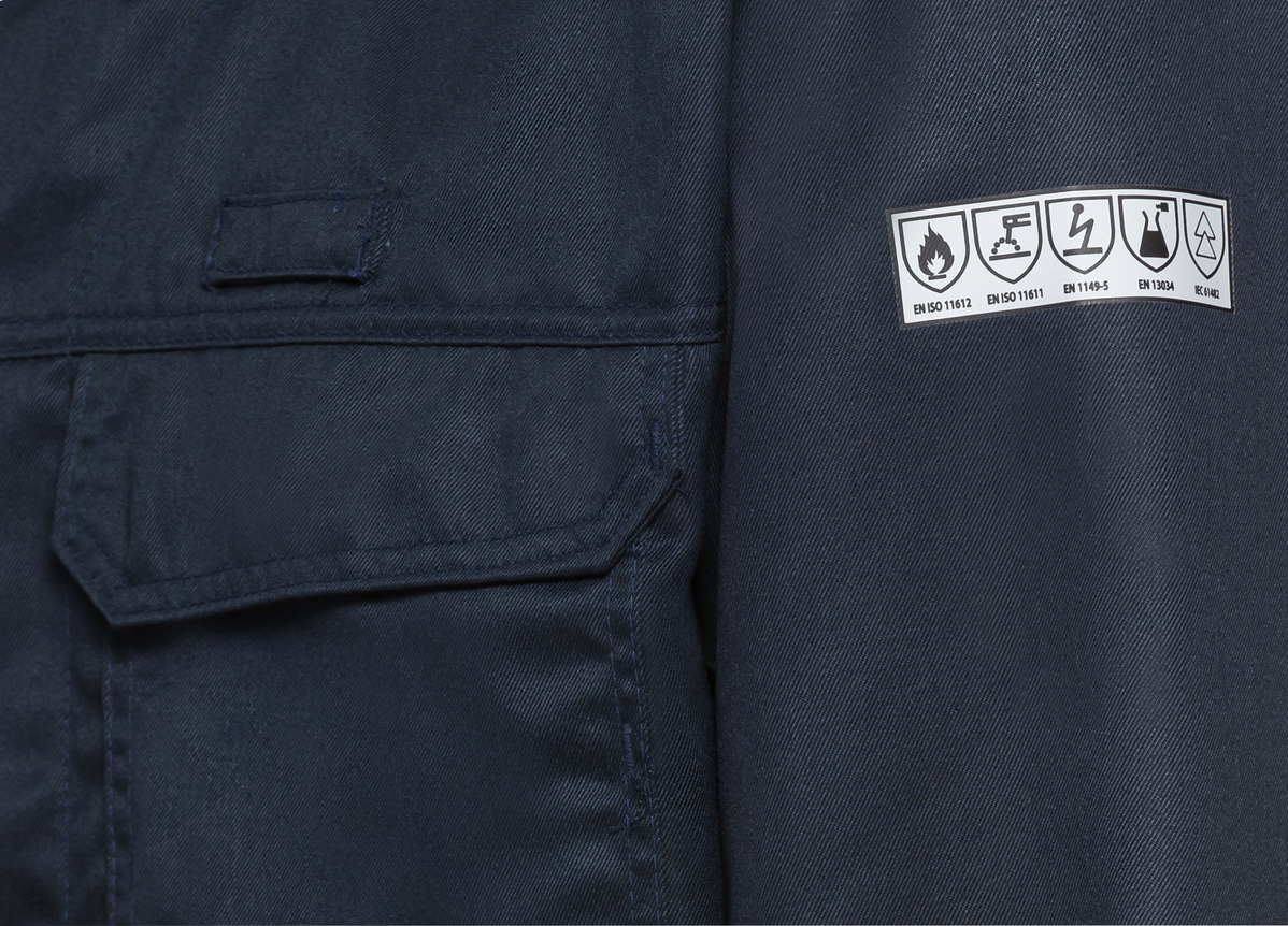 CWS Alpha Nomex: Work Jacket Darkblue view 6