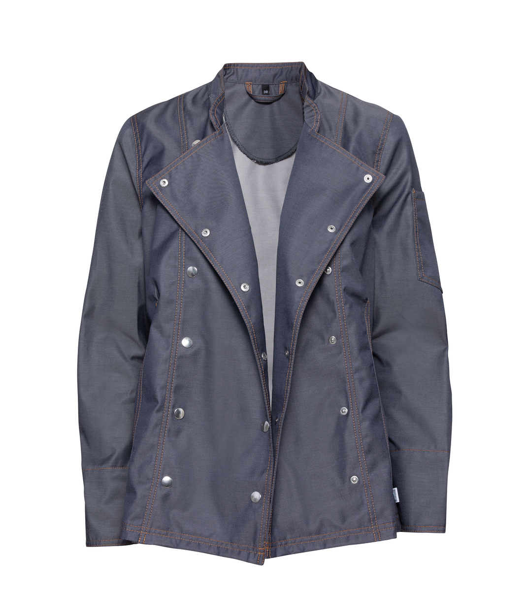 CWS Boston Line: Chef Jacket Ladies Darkblue view 3