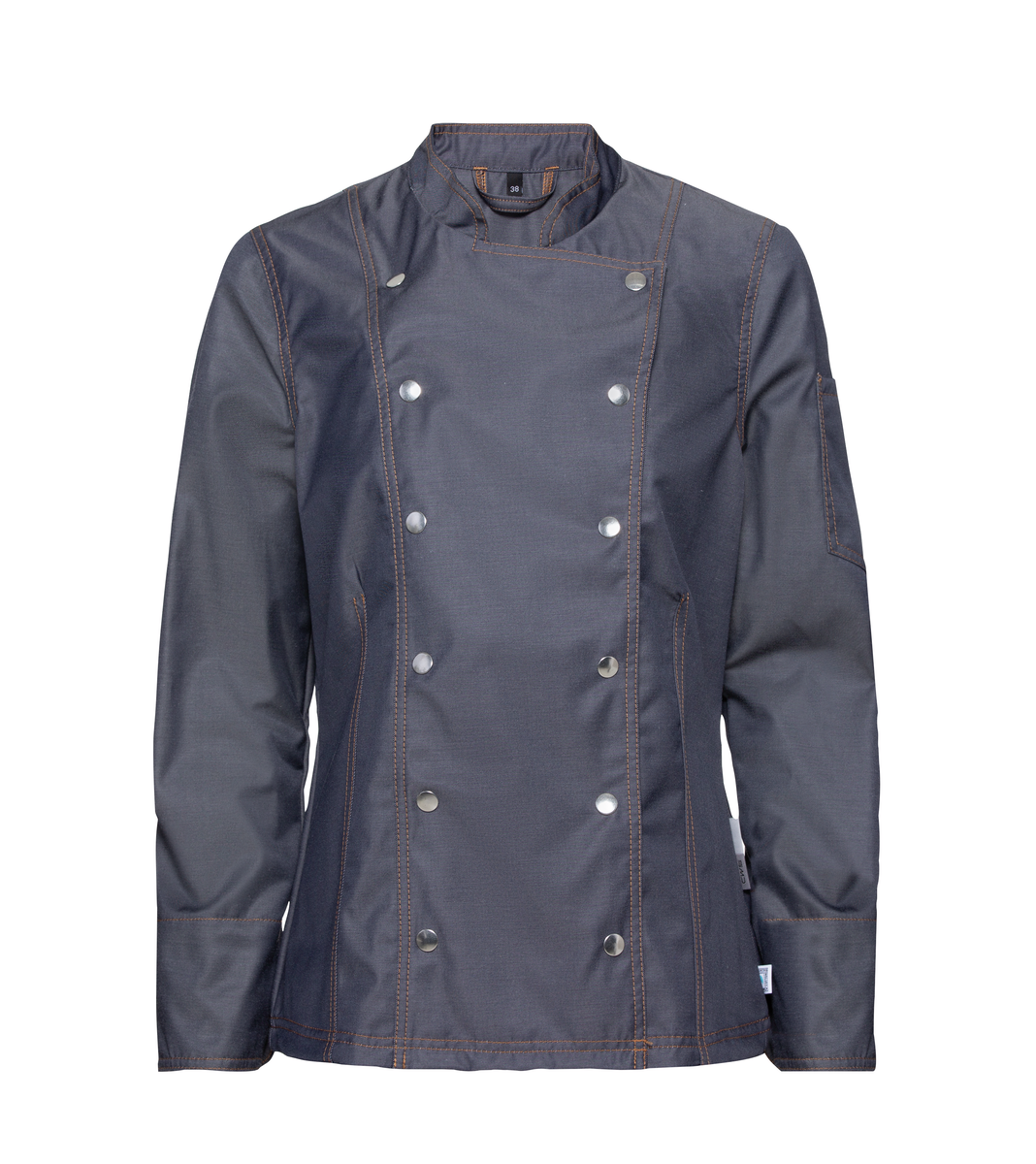 CWS Boston Line: Chef Jacket Ladies Darkblue view 2