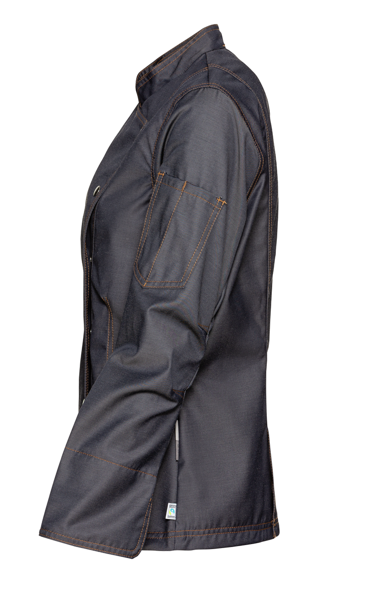 CWS Boston Line: Chef Jacket Ladies Darkblue view 5
