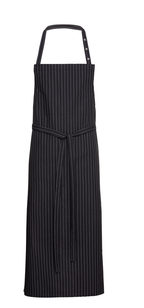 CWS Coast Line: Bib Apron Black/White view 4