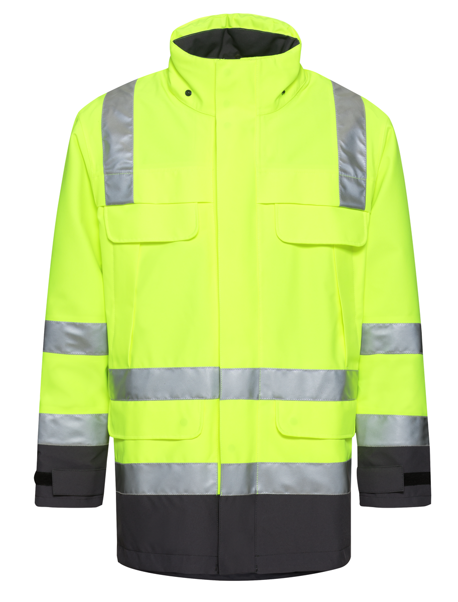 CWS Pro Line HighVis: Parka opozorilna rumena/temno siva view 2