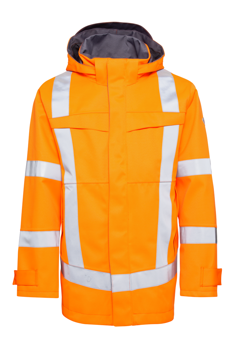 CWS Delta Multiprotect HighVis: Parka High Vis Orange view 2
