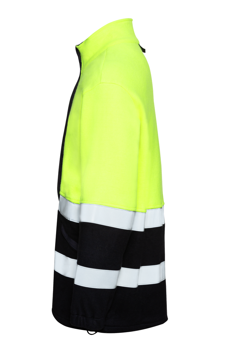 CWS Delta Multiprotect HighVis: Flis jopič z visoko vidljivostjo, rumena/temno modra view 5