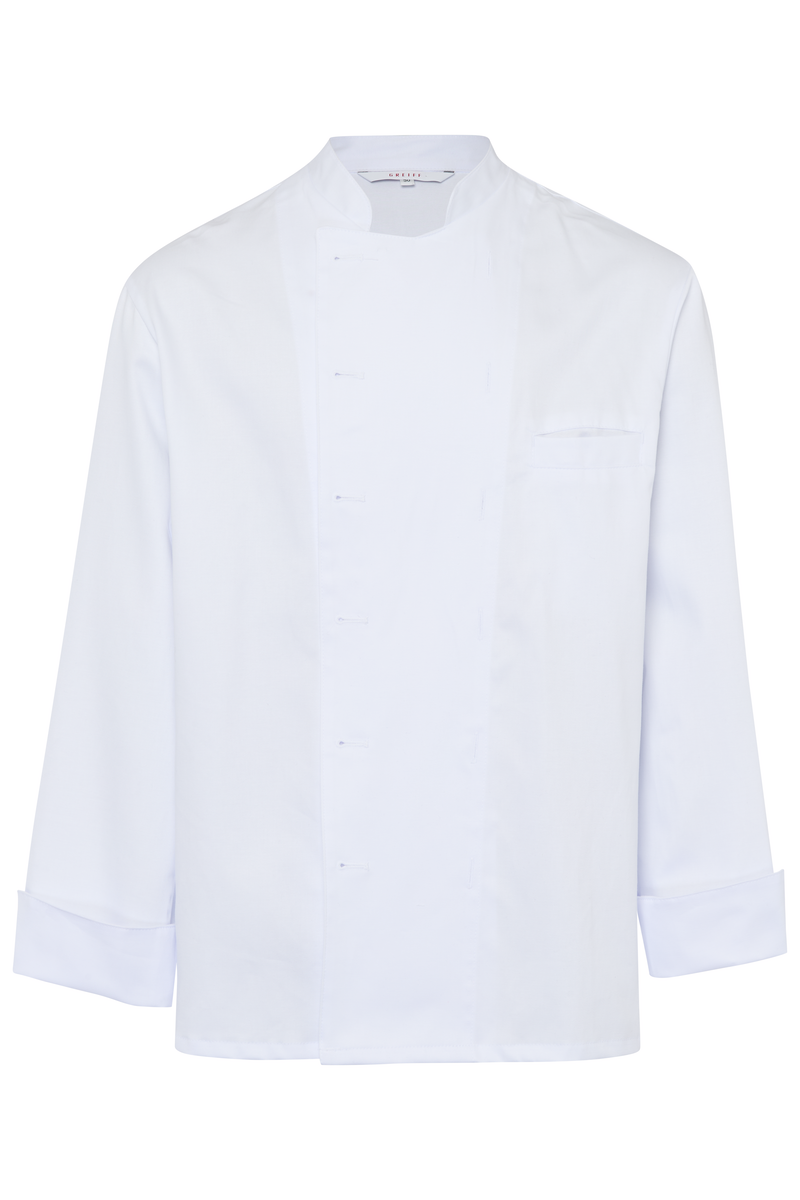CWS Paris Line: Chef Jacket White/Grey view 3