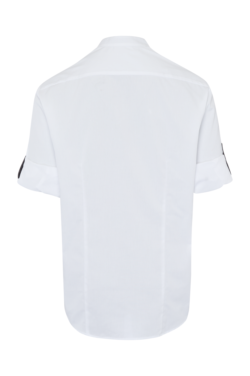 CWS Scandic Line: Shirt White/Darkgrey Roll Up Sleeves view 7