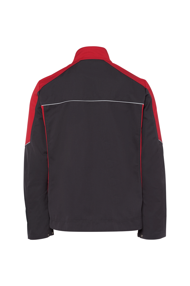 CWS Industry Comfort: Work Jacket Darkgrey/Red view 7