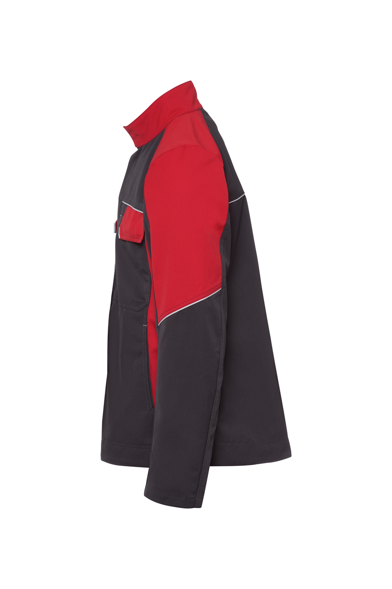 CWS Industry Comfort: Work Jacket Darkgrey/Red view 8