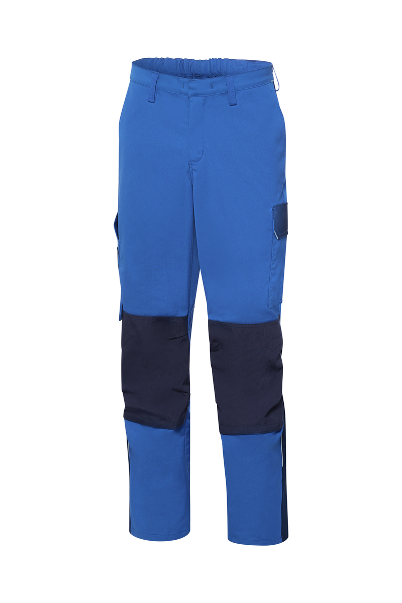 CWS Industry Comfort: Trousers Blue/Darkblue w. Kneepad Pockets view 4