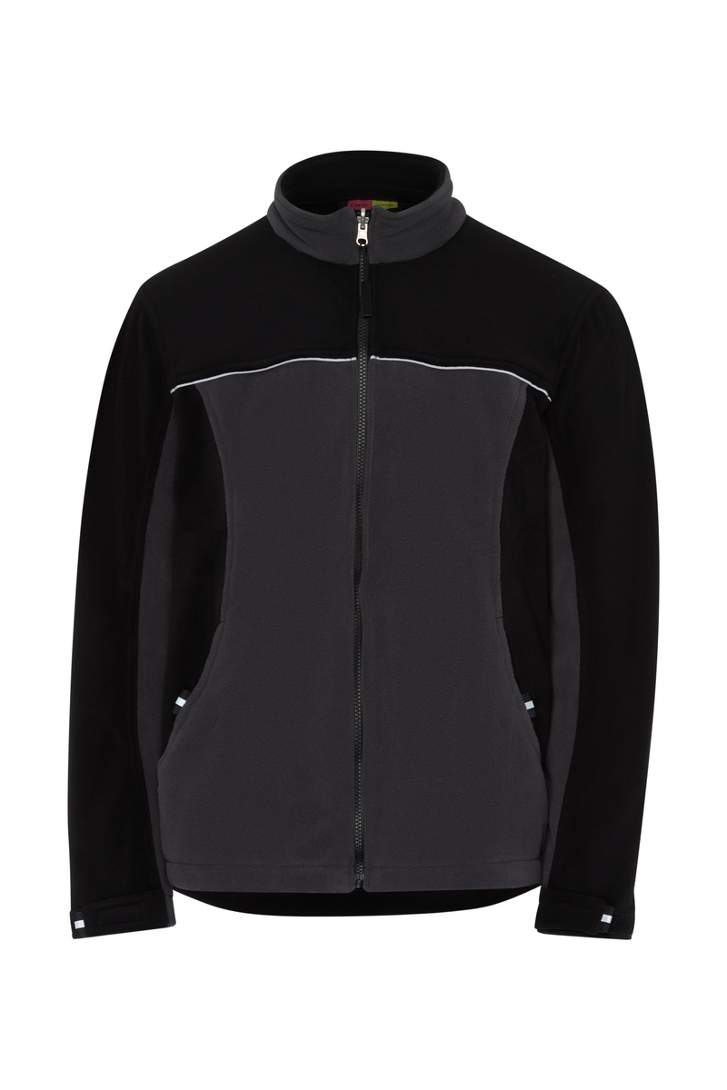 CWS Profi Line Outdoor: Fleece Jacket Darkgrey/Black view 4