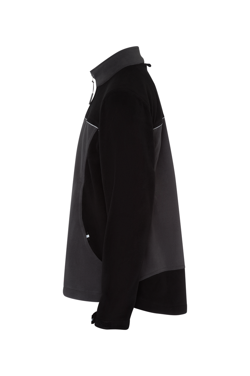 CWS Profi Line Outdoor: Fleece Jacket Darkgrey/Black view 7