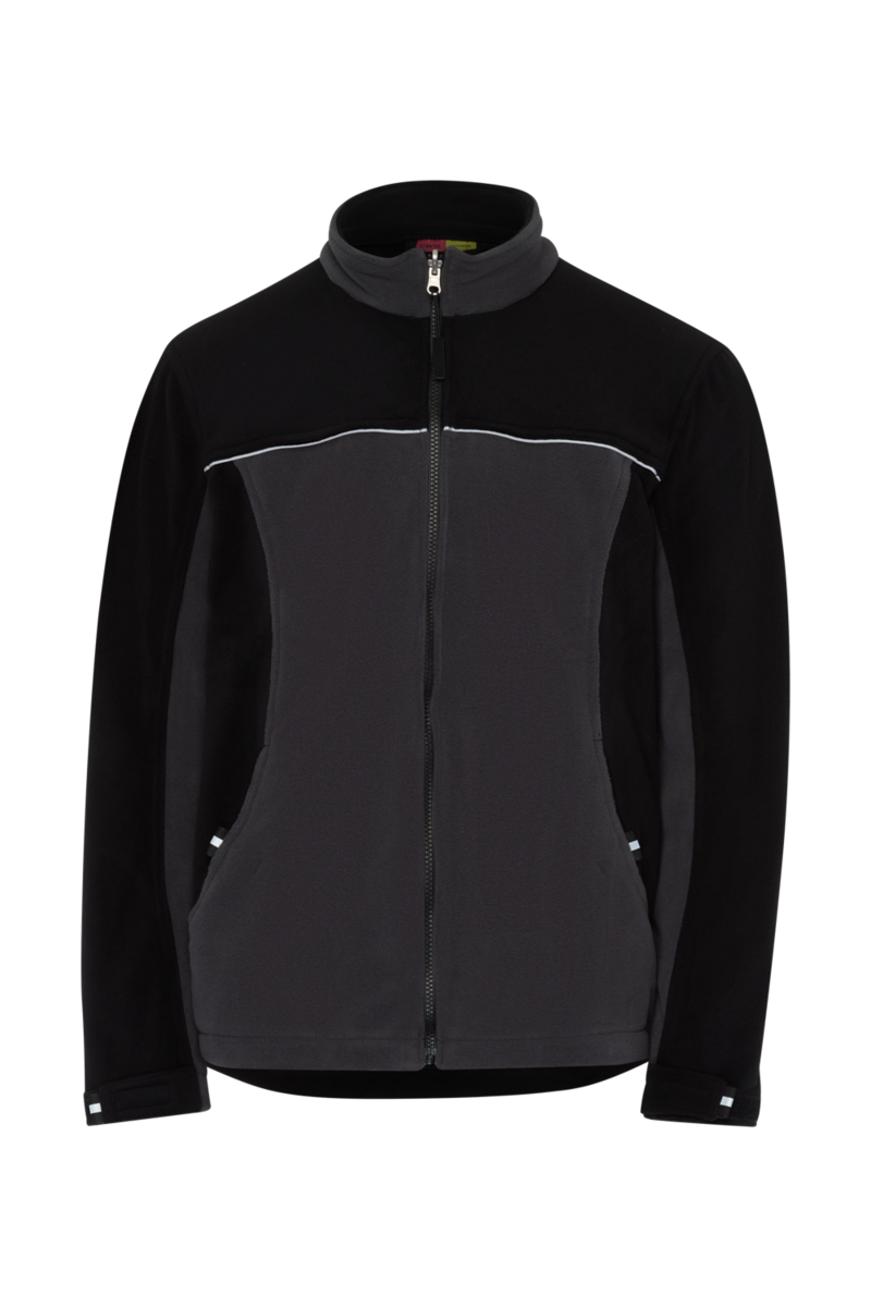 CWS Profi Line Outdoor: Fleece Jacket Darkgrey/Black view 8